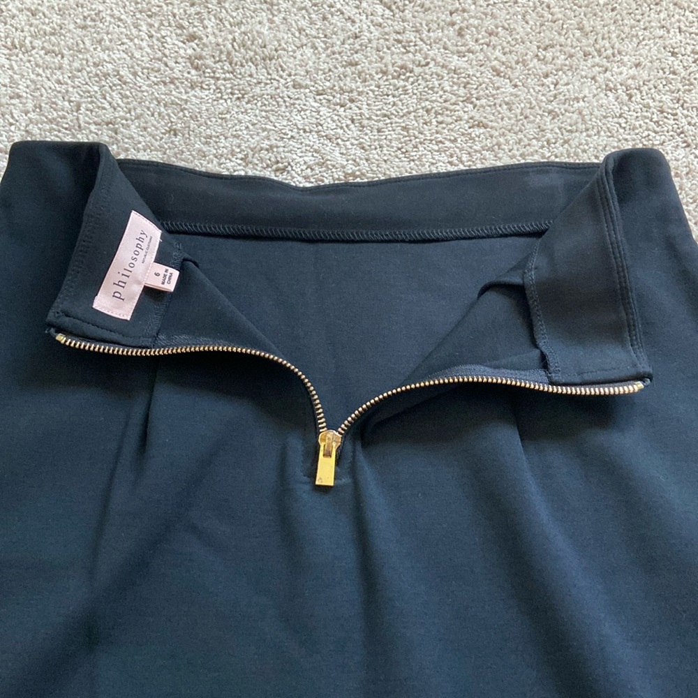 philosophy • Black Pencil Skirt - Picture 8 of 12